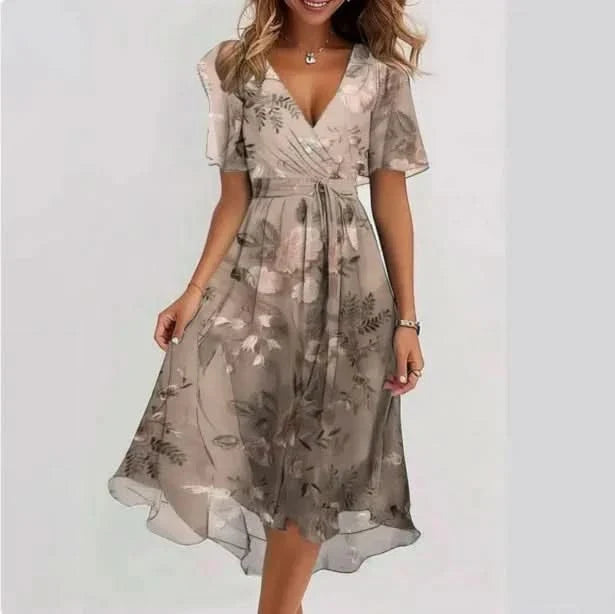 ROBE LUNETH FLUIDE EN V