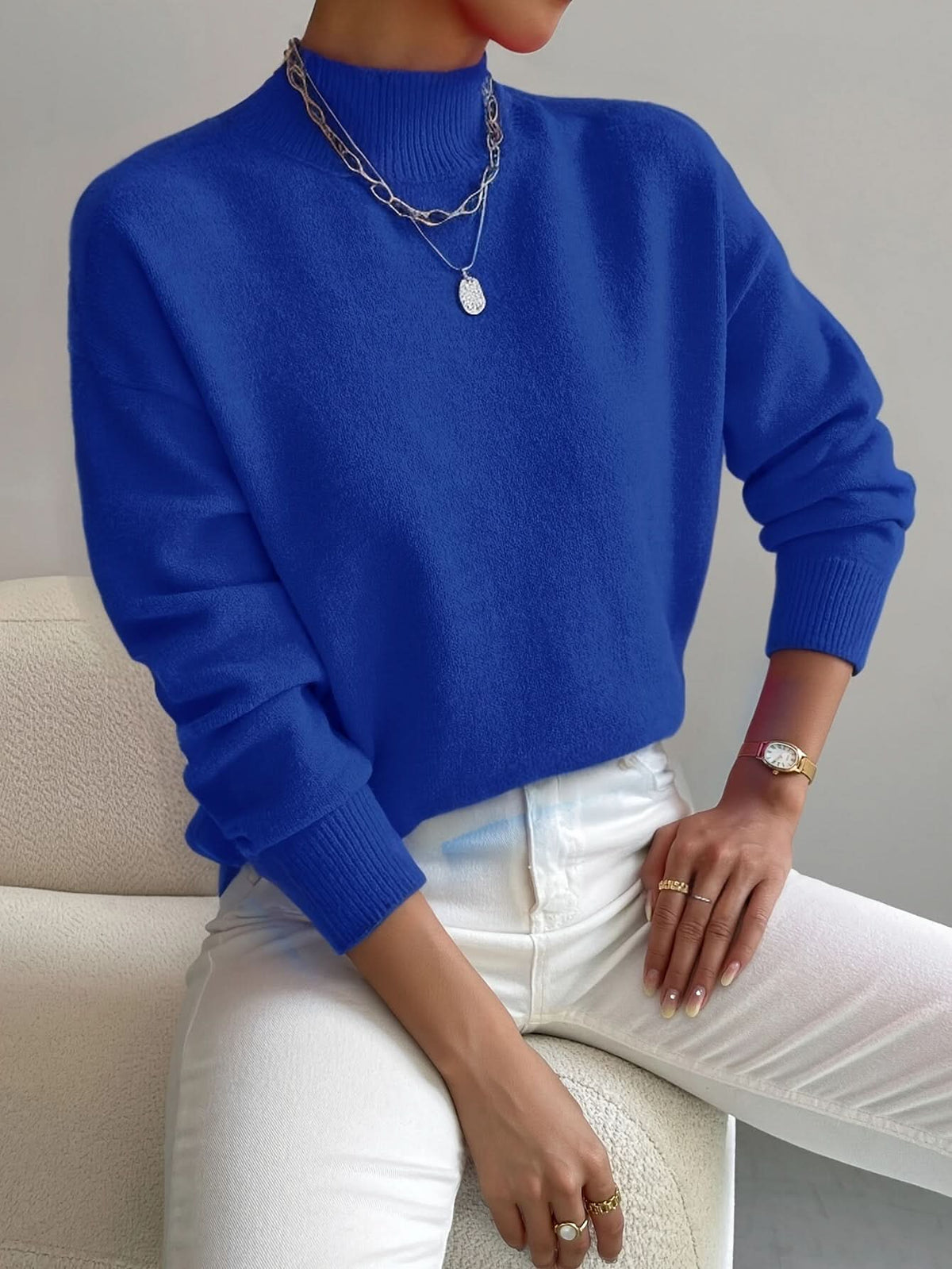 PULL COL ROULÉ SERAPHINE