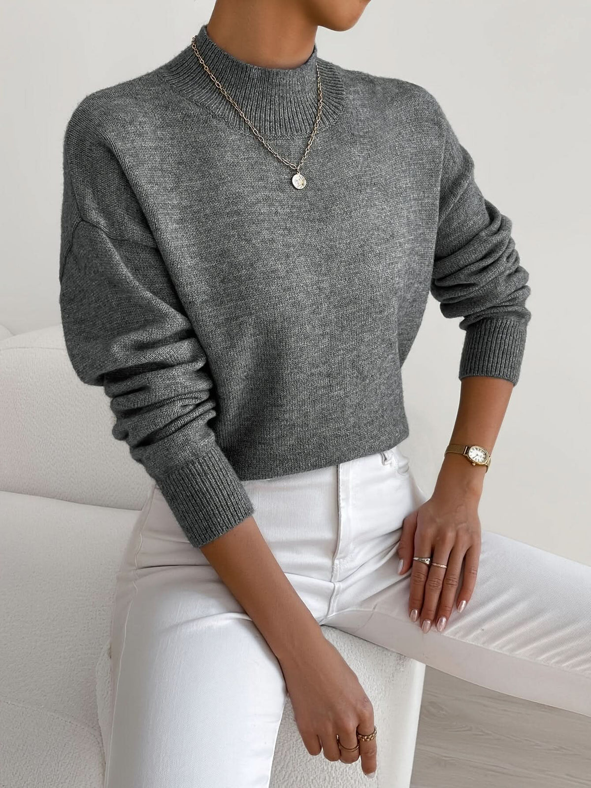 PULL COL ROULÉ SERAPHINE