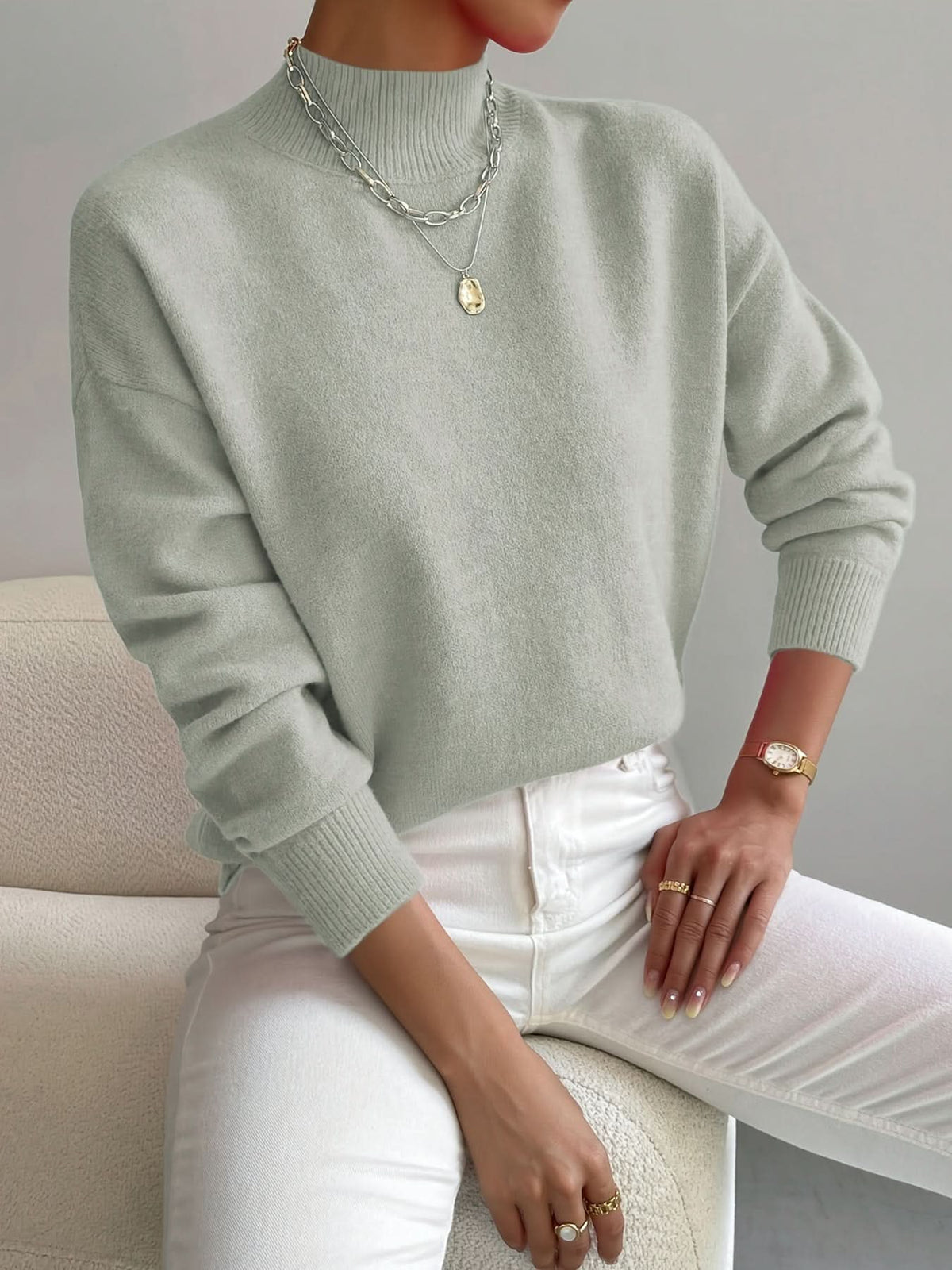 PULL COL ROULÉ SERAPHINE