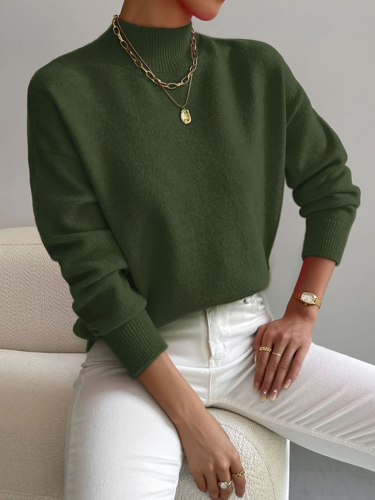 PULL COL ROULÉ SERAPHINE